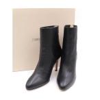 JIMMY CHOO ジミー チュウ 247BROCK ピンヒールショートブーティ  ブラック 34 ITLXQQJ37B0U