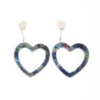 RUMCHE Ram sheEARRINGS Heart серьги R23S50101-80 голубой ITLYTN0A8R79