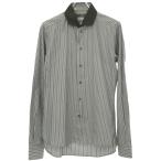 ショッピングGABBANA DOLCE&GABBANA ドルチェ＆ガッバーナ 13AW SICILIAコーデュロイカラーストライプ長袖シャツ G5BR5Z/FR5SD グレー 38 ITM87W12G4AS