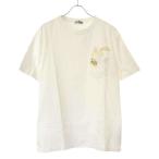 Dior ディオール ERL 23SS ロゴエンブロイダリーワッペンTシャツ 313J651A0554 ホワイト L ITMHDBLKID4O