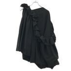 Yohji Yamamoto FEMME Yohji Yamamoto fam19AW шерсть gyaba Gin dore-p накидка жакет FC-J01-100 черный 2 ITMPJPD7U2BO