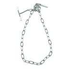 DSQUARED2 Dsquared цепочка для бумажника серебряный ITNOVS202ZSQ