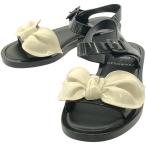 VIKTOR&ROLF×melissa ヴィクターアンドロルフ メリッサ リボンデザインサンダル  ブラック 22cm ITQ30KGPNA70