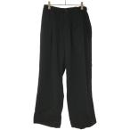 NONNOTTEno узел 24SS carol специальный заказ шелк . tuck брюки брюки N-24s-carol03 черный 4 ITQ3L8MC1A1S