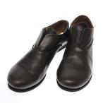 DEVOA devoa FW-HSS GUIDI кожа baby Buffalo кожа туфли без застежки короткий обувь черный размер надпись нет ITQ63V673DH0