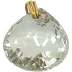 MHT MARIE-HELENE DE TAILLAC マリーエレーヌドゥタイヤック SMOKEY QUARTZ スモーキークォーツ ブリオレット ペンダント トップ  ホワイト  ITQD2JQTTMYY