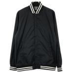 ショッピングGARCONS CDG by COMME des GARCONS コムデギャルソン 19SS Varsity Jacket ロゴプリントナイロンスタジアムジャケット  ITQI2SYNI6CQ