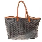 ショッピングゴヤール GOYARD ゴヤール Saint Louis PM サンルイ トートバッグ  ネイビー ブラウン  ITQU38TTXRJ0