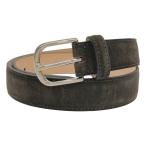 SADDLER'Ssa гонг -z замша кожаный ремень Brown 75/90 ITRP15579TBA