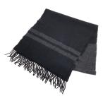 POLO RALPH LAUREN ポロラルフローレン ロゴ刺繍フリンジストール  ブラック  ITRPWSNE3NV1