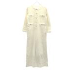 Col Pierrot コル ピエロ 22AW TWEED JUMP SUIT ツイードジャンプスーツ 22030520501030 ホワイト  ITTCITB8EMLK