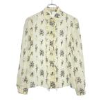 miu miu ミュウミュウ フラワーシルクブラウスシャツ MK1080 ホワイト 36 ITTK5AYF35FS