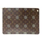 LOUIS VUITTON×Christopher Nemeth Louis Vuitton Monogram Pochette Jour GM небольшая сумочка Jules клатч M61325 Brown ITVGNMV59RQM