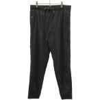 MONCLER GRENOBLE モンクレール グルノーブル PANTALONE SPORTIVO ロゴパッチナイロンジョガーパンツ I20972A00002 596H5 ブラック M ITVMUTY2NVPW