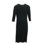 ショッピングGABBANA DOLCE&GABBANA ドルチェ＆ガッバーナ 17SS レーヨンドレスワンピース F6F2JT FURDV ブラック 36 ITW2I9NOW5A0