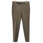 BOTTEGA VENETA ボッテガヴェネタ 20SS コットンスラックスパンツ 585165 ブラウン 38 ITW9DHAYJ0M8