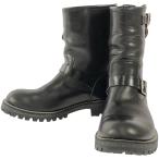 DELAY by Win＆Sons ディレイ バイ ウィンアンドサンズ コードバンレザーエンジニアブーツ  ブラック M ITX13QRX5GP6