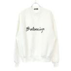 BALENCIAGA バレンシアガ 22AW レタリングロゴ スウェットトレーナー 697869 TMVB5 ホワイト XS ITXMHNE9VYTS