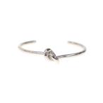 CELINE by Phoebe Philo Celine fi- говядина .iroKnot Bracelet S узел браслет серебряный S ITYCF9PKFWIE