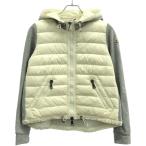 MONCLER モンクレール MAGLIA CARDIGAN ダウンパーカー B20938496000 ホワイト グレー XS ITYQDWFE7OM8