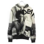 DOLCE&GABBANA ドルチェ＆ガッバーナ James Dean フォトプリントプルオーバースウェットパーカー G9GL5Z G7IEB ホワイト ブラック 46 ITYX891AE23K