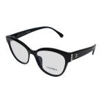 ショッピングシャネル CHANEL シャネル 3440-H-A ココマークパールアイウェア  ブラック 53□18-140 ITZ6US9BYOZK