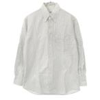 ショッピングINDIVIDUALIZED INDIVIDUALIZED SHIRTS インディビジュアライズド シャツ CLASSIC FIT コットンストライプB.Dシャツ ブルー ホワイト 15  ITZDT50K3V9S