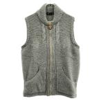 Felisi フェリージ ウールカシミヤニットベスト  グレー L ITZK2U3EM83K