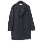 MARNI マルニ 22AW ウールメルトンチェスターコート TUMU0019U0 S47988 ネイビー 44 ITZVHB1MK5P0