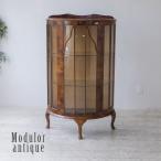  бесплатная доставка античный мебель коричневый ina шкаф витрина Англия Vintage retro wk-sh-4801-ccb