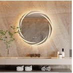  орнамент зеркало умывание зеркало женщина super зеркало 60cm круглый LED с подсветкой модный замутненный . прекращение style свет память c функцией уборная сборка конечный продукт 
