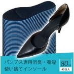 ２daysインソール（40足セット／80日分） 中敷き 使い捨て 素足 パンプス 汗 消臭 中敷 抗菌 対策 臭い 使い捨て