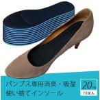 ２daysインソール 10足セット 20日分 中敷き 使い捨て 素足 パンプス 汗 消臭 中敷 抗菌 対策 臭い 使い捨て 清潔 梅雨 防臭