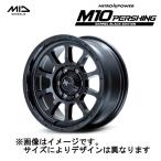 MID NITRO POWER ナイトロパワー M10 PERSHING BARREL BLACK EDITION (4本セット) 4/100 15x5.0J +45 バレルブラック