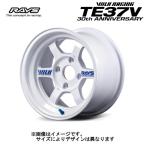 レイズ ボルクレーシング TE37V 30TH STICKER Ver. 4/100 14x7.5J +25 ホワイト (WH) 02544752502WH