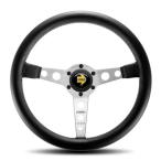 �y���K�i�z���� MOMO �X�e�A�����O PROTOTIPO �v���g�^�C�v �V���o�[�X�|�[�N 347mm �u���b�N���U�[ P-2
