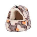  хомяк птица белка мелкие животные house Heart bed дом домашнее животное нежный .... зима . и . ниже 2way 14×11×12cm Brown 