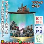 ドールハウス ミニチュア 手作りキット セットテラリウム 瓶 ドリーム ボトル おしゃれ インテリア 魔法 学校 雪 スノー クリスマス オーロラ LEDライト