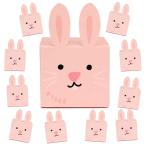  упаковка box 10 шт. комплект диаметр 9cm ладонь размер |... скол выставлять 3D. розовый сборка коробка квадратный Cube 