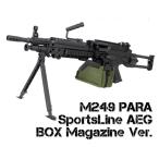 S&T・M249 ミニミ　パラトルーパー　スポーツライン電動2000連BOXマガジン