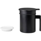 高木金属工業 オイルポット フッ素コート活性炭油ろ過ポットW 0.5L 日本製 KWP-0.5