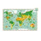パズル 世界地図 200ピース 子供 6歳 7歳 ジグソーパズル オブザベーションパズル アラウンド ザ ワールド