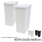 配送無料スライドペール45L2個セットW270D420H605ダストボック...