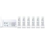 子機6台付パナソニック迷惑電話防止FAX電話機KX-PD360-W