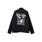 HYSTERIC GLAMOUR ヒステリックグラマー 02241AB01 SMOKING GIRL ワークジャケット BLACK 正規通販 メン