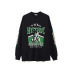 HYSTERIC GLAMOUR ヒステリックグラマー 02241CL05 TWIN PEAKS Tシャツ BLACK 正規通販 メンズ