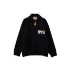 HYSTERIC GLAMOUR ヒステリックグラマー 02253ND06 VIXEN GIRL編込 カウチン BLACK 正規通販 メンズ