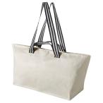 IKEA G〓RSNYGG ヨールスニグ M ライトベージュ チャック付き キャリーバッグ エコバッグ キャリーバッグ イケアバッグ  防水 ビーチ 海 プール レジャー