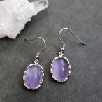 ラベンダーフローライトピアスイヤリ...