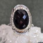 ブラックスピネルリングブラックスピ...